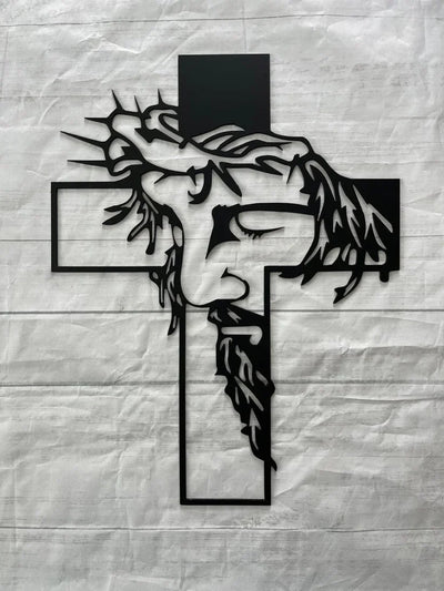 ChristCraft – Jesuskors i metal, vægdekoration med Jesus