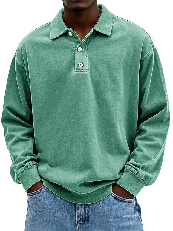 Elvarno™ |  Vintage langærmet skjorte