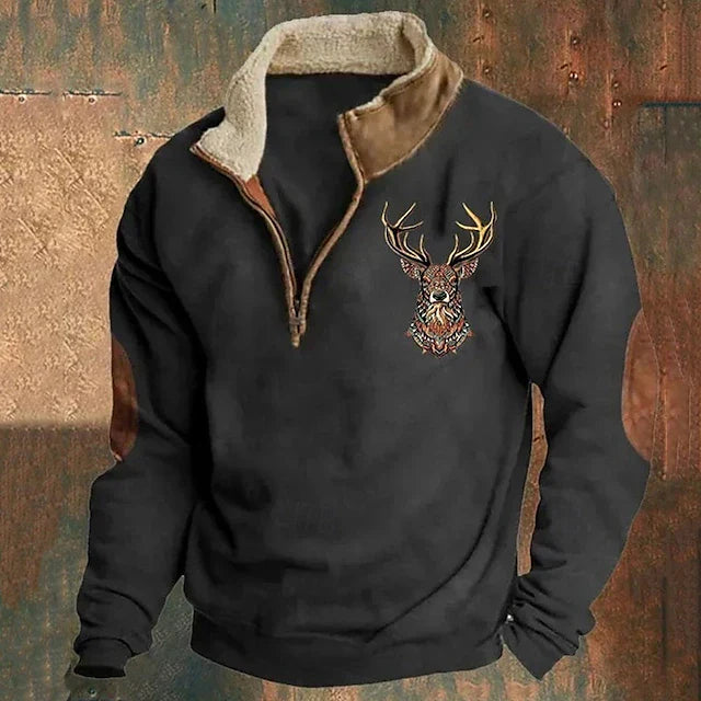 Sawyer™ | Hjorte Patch Crewneck